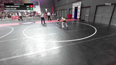 76 lbs Cons. Round 4 - Cole Cuyler, Maverick Training Center vs Cody Gallagher, Askren Wrestling Academy