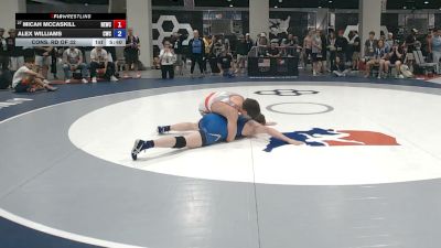 72 kg Cons. Rd Of 32 - Micah McCaskill, NB Elite Wrestling Club vs Alex Williams, Champions Wrestling Club