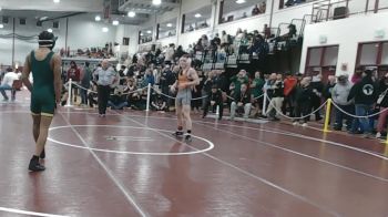 132 lbs Consi Of 8 #2 - Iain Lindvall, Middleborough vs Amadi Ezeugwu, Southwick-Tolland