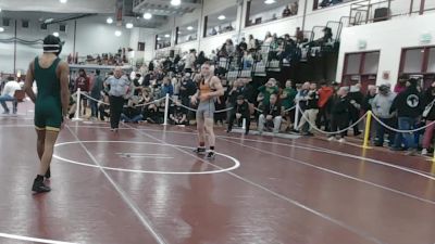 132 lbs Consi Of 8 #2 - Iain Lindvall, Middleborough vs Amadi Ezeugwu, Southwick-Tolland