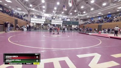 113 lbs Champ. Round 1 - Josiah Kirch, Valhalla vs Abraham Ayala, Hillcrest