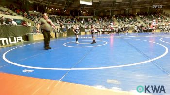 75 lbs Consi Of 4 - Ryder Hatcher, Harrah Little League Wrestling vs Jordan Hardgrave, Piedmont