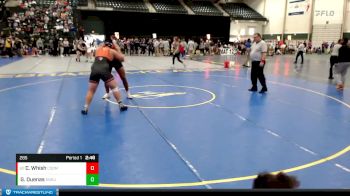285 lbs Champ. Round 3 - Cade Whish, Colorado School Of Mines vs Guillermo Duenas, Doane University