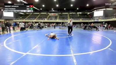 Semifinal - Vincent Aparicio, Lawrence Township vs Cole Thomas, Middle River