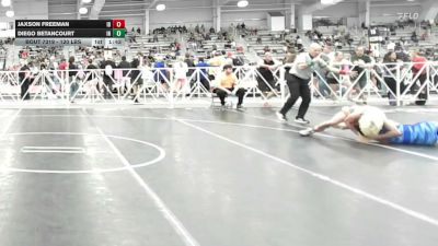 120 lbs Round Of 32 - Jaxson Freeman, ID vs Diego Betancourt, IN
