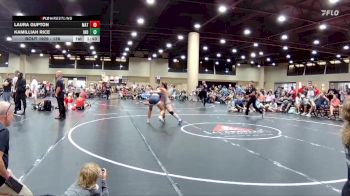 138 lbs Quarterfinal - Laura Gupton, MatClash vs Kamilliah Rice, Individual