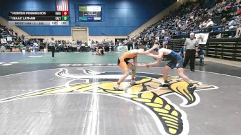 1 - 165 lbs Cons. Round 2 - Isaac Latham, Castlewood vs Hunter Pennington, Rural Retreat