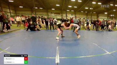 120 lbs Rr Rnd 5 - Issac Boulard, Massabesic vs Slayde Watson, Independent