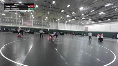 285 lbs Quarterfinal - Sean Carroll, Northern Illinois vs Marko Ivanisevic, Unattached