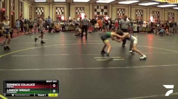 91 lbs Quarterfinal - Landon Wright, Clearview vs Dominick Colaluce, Motion