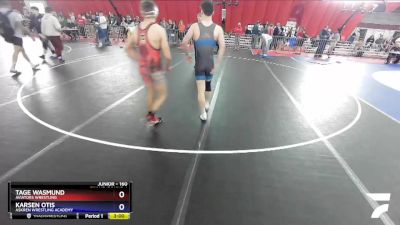 160 lbs Champ. Round 1 - Tage Wasmund, Aviators Wrestling vs Karsen Otis, Askren Wrestling Academy