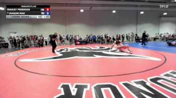 92 lbs Champ. Round 1 - Righley Pederson, Legends Of Gold Las Vegas vs Joaquin Ruiz, Protos Wrestling Club