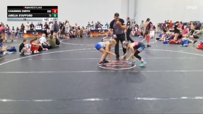 78 lbs Round 8 (10 Team) - Channng Smith, Blackman WC vs Amelia Stafford, Washington Dual Team