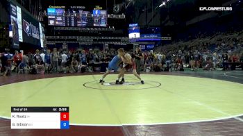 152 lbs Rnd Of 64 - Kaden Reetz, Wisconsin vs Garhett Gibson, South Dakota