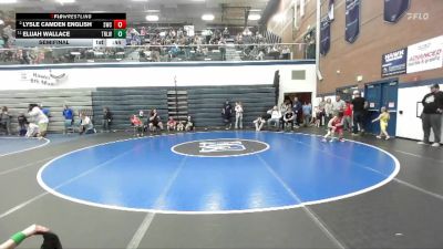 52 lbs Semifinal - Elijah Wallace, Team Real Life Wrestling vs Lysle Camden English, Suples Wrestling Club