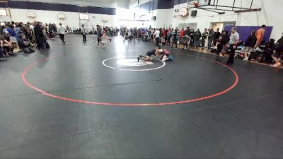 152 lbs Champ. Round 2 - Luke Bayne, Ellensburg vs Jermiah Zuniga, Toppenish