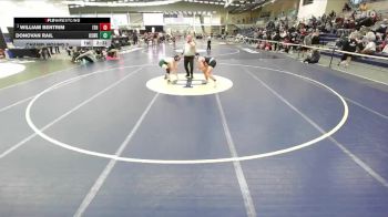 149 lbs Champ. Round 2 - William Bentrim, Ithaca vs Donovan Rail, Oswego State