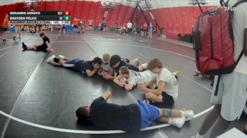 157 lbs Placement Matches (8 Team) - Benjamin Arroyo, Rochester Century B vs Brayden Felice, Oswego East