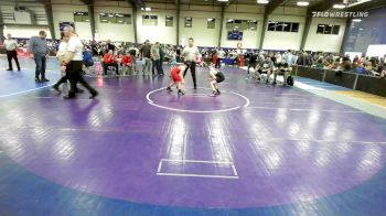 96 lbs Final - Thomas Bjorkgren, Tewksbury PAL vs Brogan Beckman, Smittys Barn