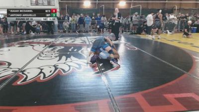 160 lbs Round Of 16 - Isaiah Mcdaniel, Metro Elite RTC vs Antonio Arguello, Empire Wrestling Academy