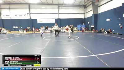 60-69 lbs Round 4 - Griffin Chatel, Legacy Wrestling Academy vs Jack Zobrist, Legacy Wrestling Academy