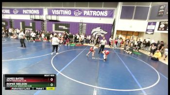 87 lbs Champ. Round 1 - James Bates, Bruin Wrestling Club vs Roper Nielson, Payson Lion Wrestling Club