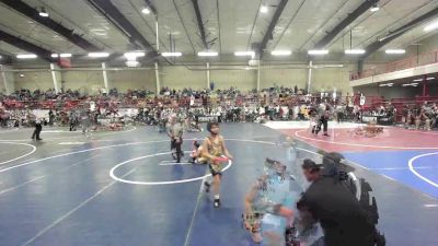 66 lbs Consolation - Samuel Quintana, Sierra Grande Panthers vs Elliott Griffith, Bloomfield Youth Wrestling