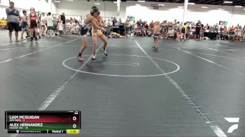 88 lbs Round 2 (8 Team) - Alex Hernandez, Savage WA vs Liam McGuigan, Mat Rats