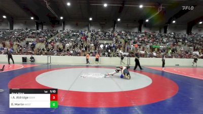 100 lbs Round Of 16 - Andrew Aldridge, Guerrilla Wrestling Academy vs Ben Martin, West Forsyth Wrestling Club