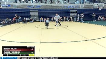 46 lbs Quarterfinal - Tucker McFadden, Middleton Wrestling Club vs Korbin Wilson, Mountain Man Wrestling Club