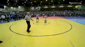 130 lbs Consi Of 4 - Angel Flores-santiago, FordDynasty Wrestling Club vs Jax Kelly, Idaho Gold Wrestling