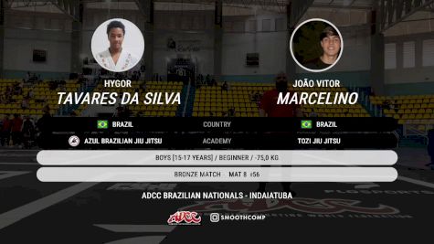 João Vitor Marcelino vs Hygor Tavares Da Silva 2025 ADCC Brazilian Nationals