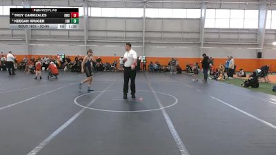 92-96 lbs Quarterfinal - Troy Carrizales, Delta Wrestling Club vs Keegan Kruger, St. Ignatius Wilcats