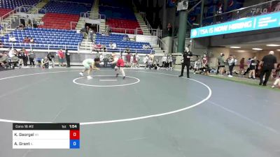 164 lbs Cons 16 #2 - Kiley Georgel, Wisconsin vs Aj Grant, Illinois