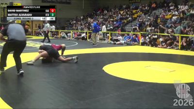 168 lbs Cons. Round 2 - David Martinez, Kastner vs Matteo Alvarado, Run To Danger