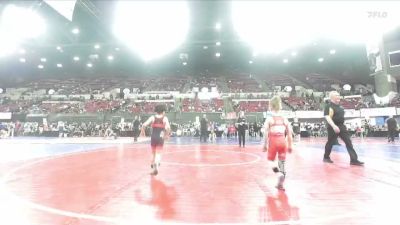 54 lbs Cons. Semi - Oaken Lorance, Team Real Life vs Rich Kim, Mat Demon Wrestling Club