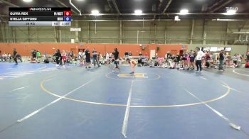 28 kg Rr Rnd 5 - Olivia Rex, PA West 2 - GK8E vs Stella Gifford, Michigan Wrestling Academy - GK8E