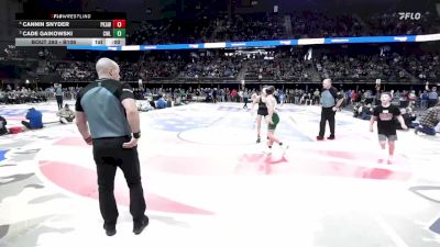 3rd Place Match - Cannin Snyder, Philip/Kadoka Area/Wall vs Cade Gaikowski, Clark/Willow Lake