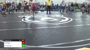 132-E lbs Round Of 16 - Blake Ringer, WV vs Griffin Tinsman, PA