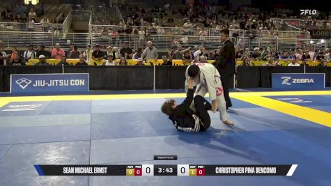 Christopher Pina Bencomo vs Sean Michael Ernst 2025 Pan Kids Jiu-Jitsu IBJJF Championship
