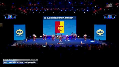 Pittsburg State University [2026 Division I Semis] 2026 UCA & UDA College Cheerleading and Dance Team National Championship