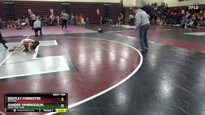 PW-7 lbs Semifinal - Bentley Forrester, DC ELITE vs Xander Vanbrocklin, Jesup Mat Club