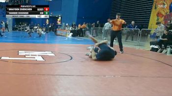 190 lbs Cons. Semi - Brayden Zuercher, Nazareth vs Tanner Hodgins, Howell