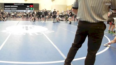 85 lbs Rr Rnd 1 - Joseph Messina, Ruthless Blue - MSE vs Bradey Bleich, Mat Assassins Black - MSE