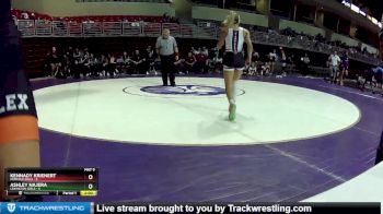 105 lbs Finals (2 Team) - Jacquelyn Mercado, Lexington Girls vs Aceley Hoff, Norfolk Girls