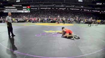 D4-157 lbs Champ. Round 1 - Jack Bagwell, Martin vs Jacob Pickford, Hudson