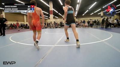150 lbs Round Of 16 - Bryce Palmer, NB Elite Wrestling Club vs Gabriel Bower, Amped Wrestling Club