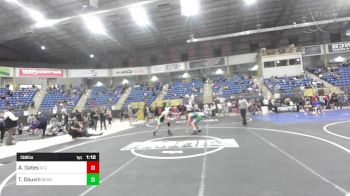 138 lbs Semifinal - Alex Gates, GI Grapplers vs Tristan Gauvin, Bear Cave WC