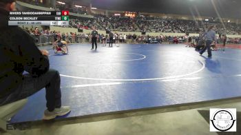 68 lbs Consi Of 8 #2 - Rivers Tahdooahnippah, Elgin Wrestling vs Colson Beckley, Team Tulsa Wrestling Club