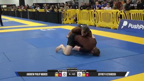 Jeffrey H Standish vs Andrew Philip Munds 2026 Pan IBJJF Jiu-Jitsu No-Gi Championship